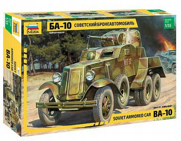 1:35 Sovětský obrněný automobil BA-10