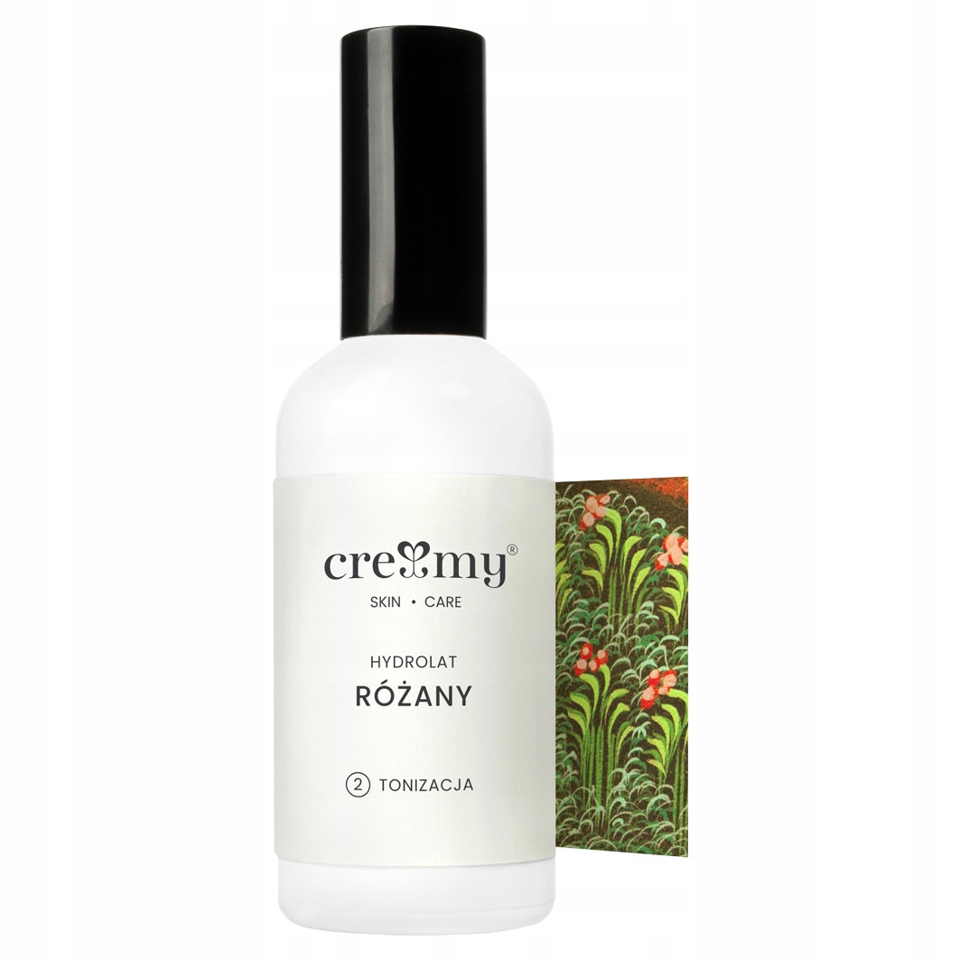 Hydrolat RÓŻANY z Róży Naturalny Tonik100 ml CREAMY