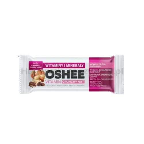 Levně Oshee Vitamin Musli Bar Rozinky Ořechy 40 g