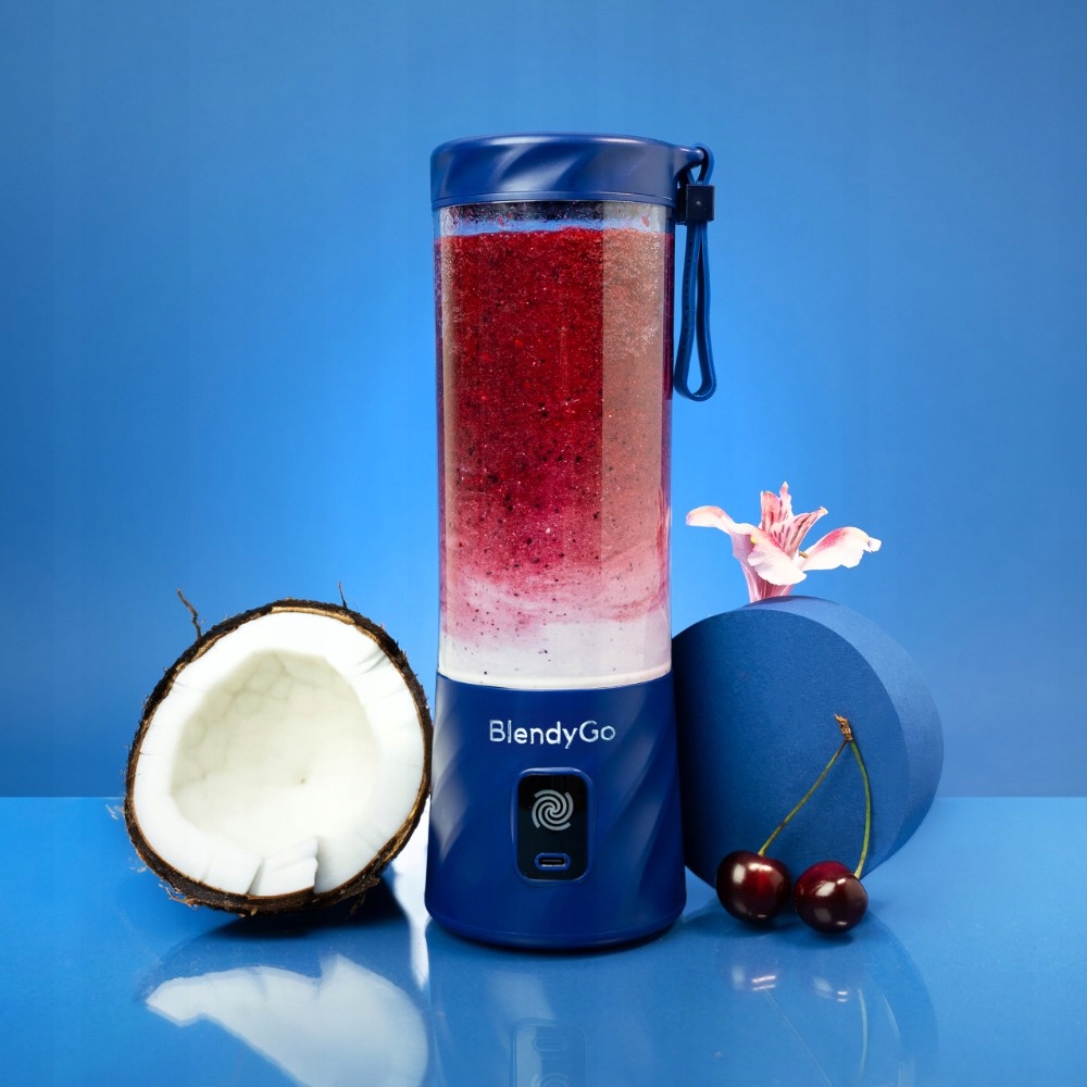 BLENDYGO 3 Blender Smoothie Maker Mini Przenośny USB 550 ml BPA Free — miniatura 12