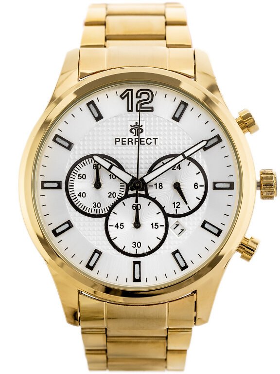 Pánské Hodinky Perfect CH01M Chronograf (zp355c) Box