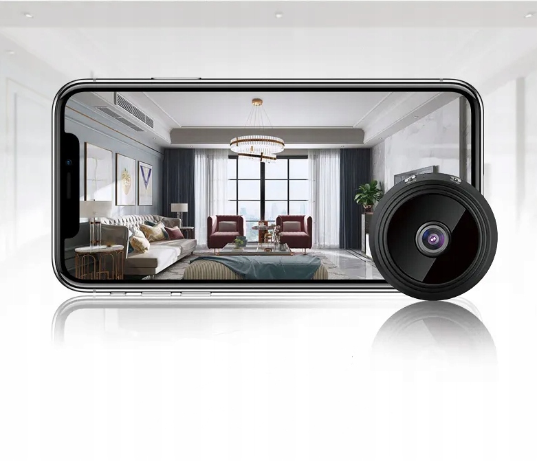 KAMERA WIFI IP SMART FULL HD MONITORING BEZPRZEWODOWA MINI KAMERKA Stan opakowania oryginalne