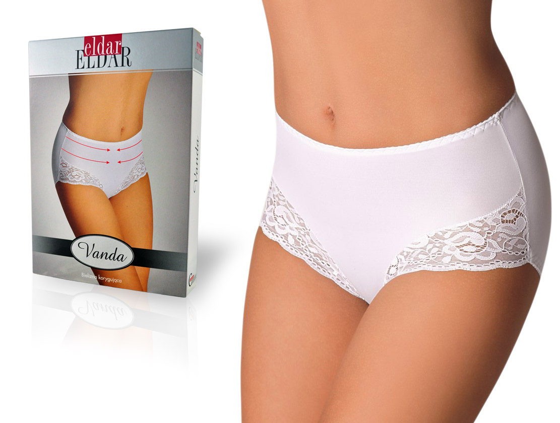 

figi wyszczuplające Białe - Eldar Vanda , XL