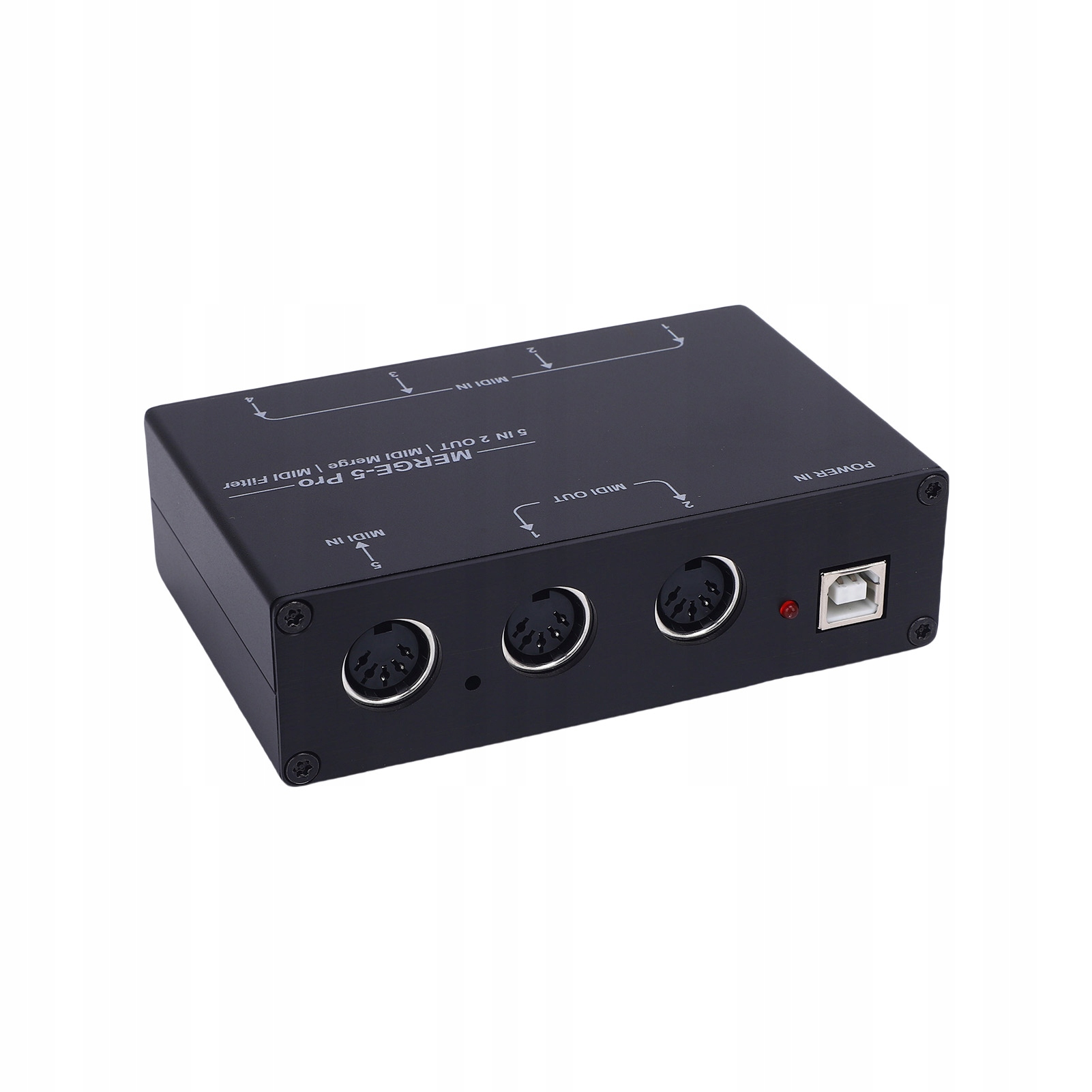 DOREMiDi Splitter MIDI USB MIDI Host Box 5 MIDI-входов на 2 выхода II