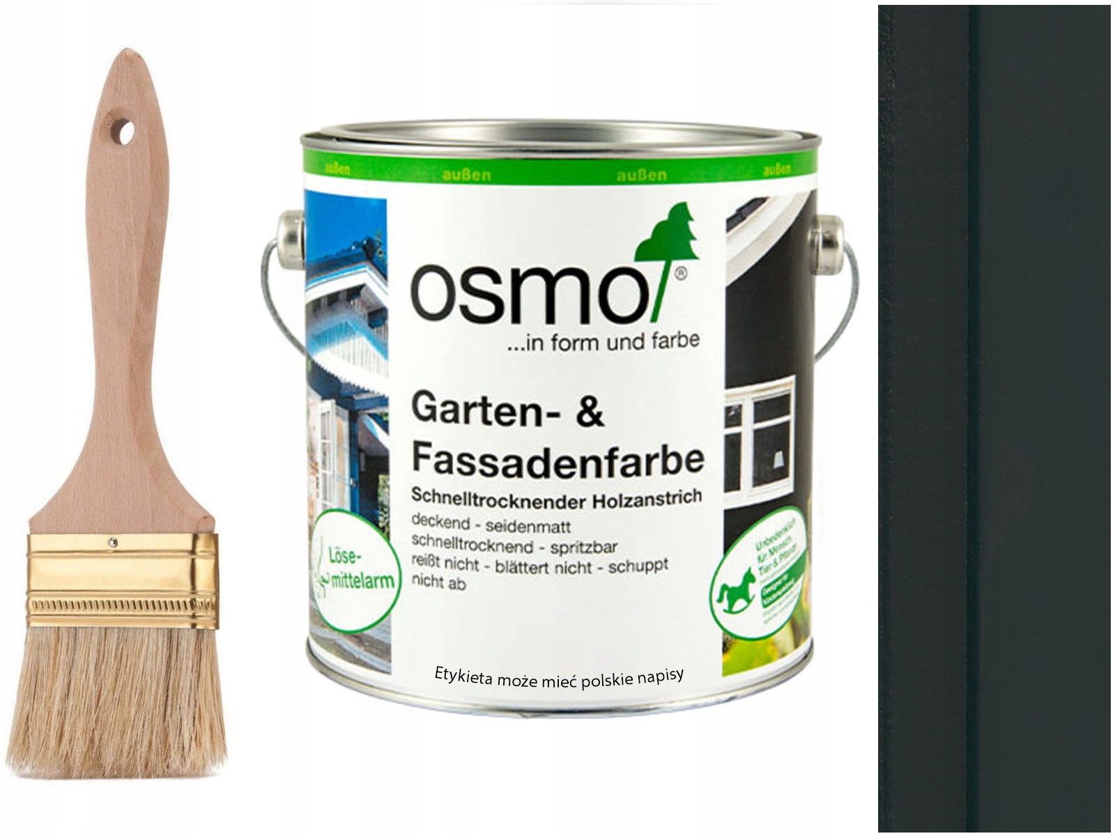 OSMO Farba do drewna fasad 7716 ANTRACYTOWY 0,75L