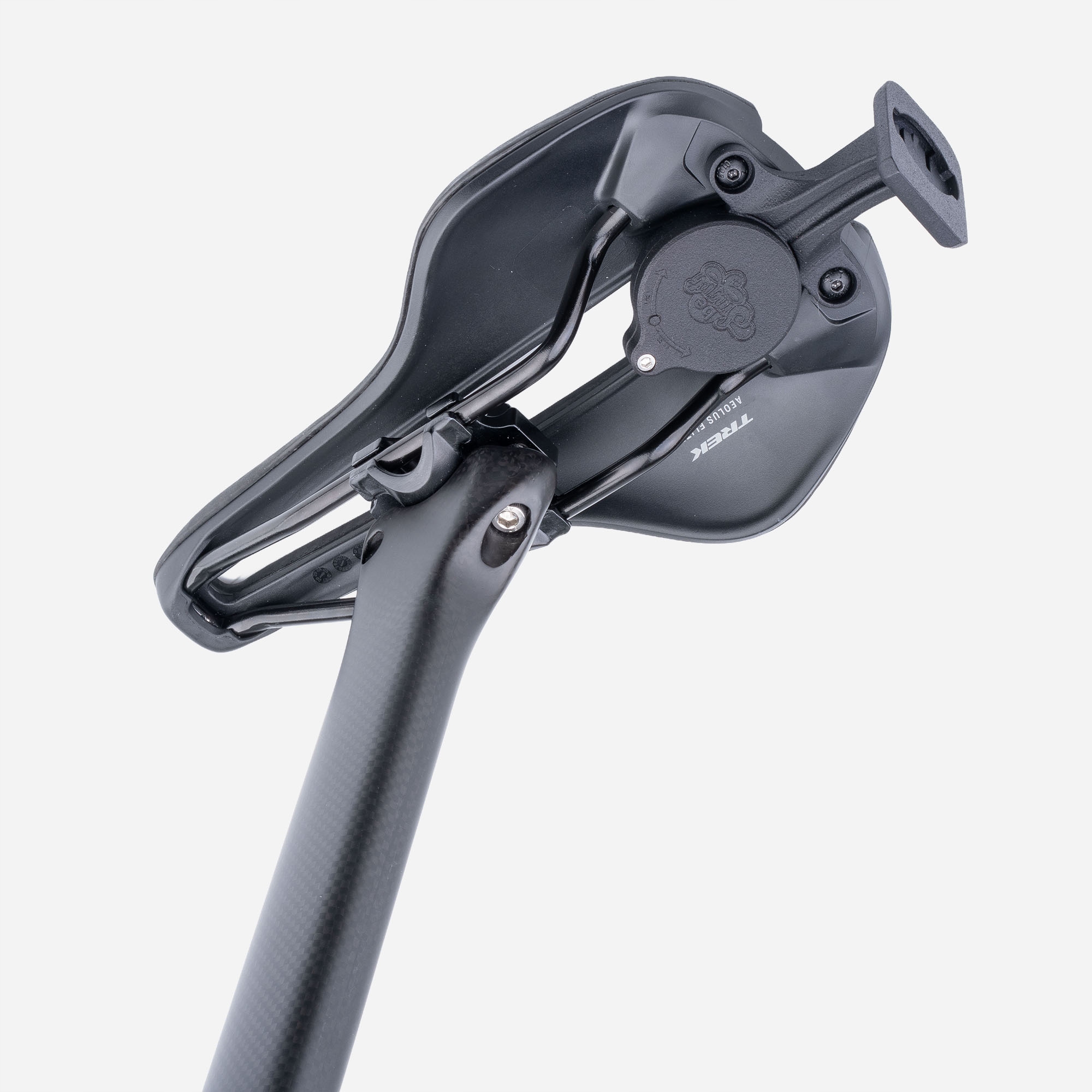 Držák na sedlo Trek Bontrager – Wahoo Trackr a AirTag (velikost M)