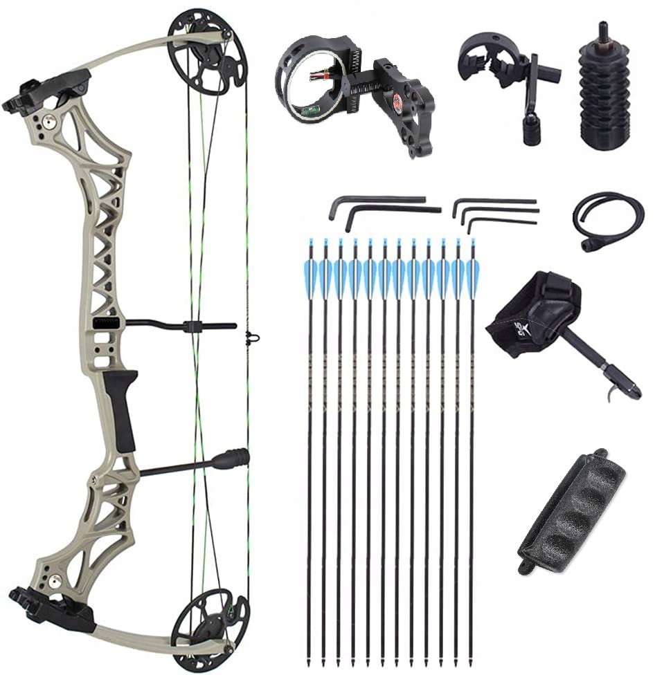 Luk kladkový hotový set pro střelbu Rth m129