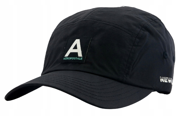 Czapka daszkiem damska Aeropostale New York 54-59cm Sport Lekka Czarna Logo