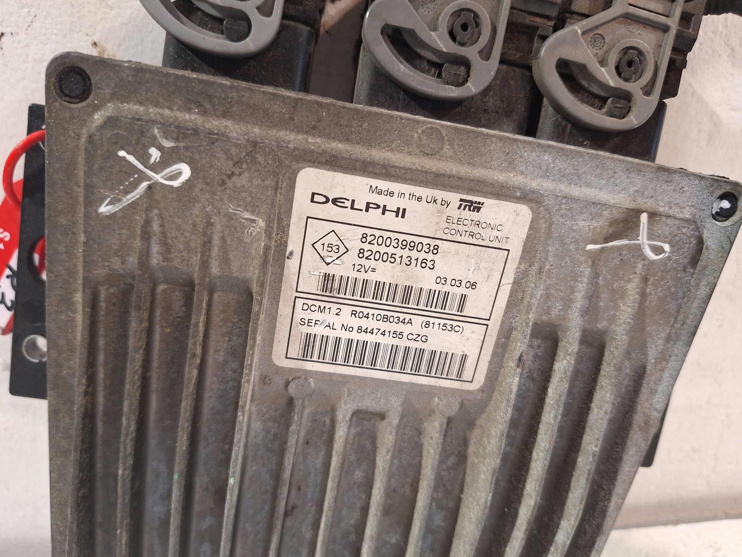 computer 8200399038 8200513163 RENAULT MEGANE II 1.5 DCI 06
