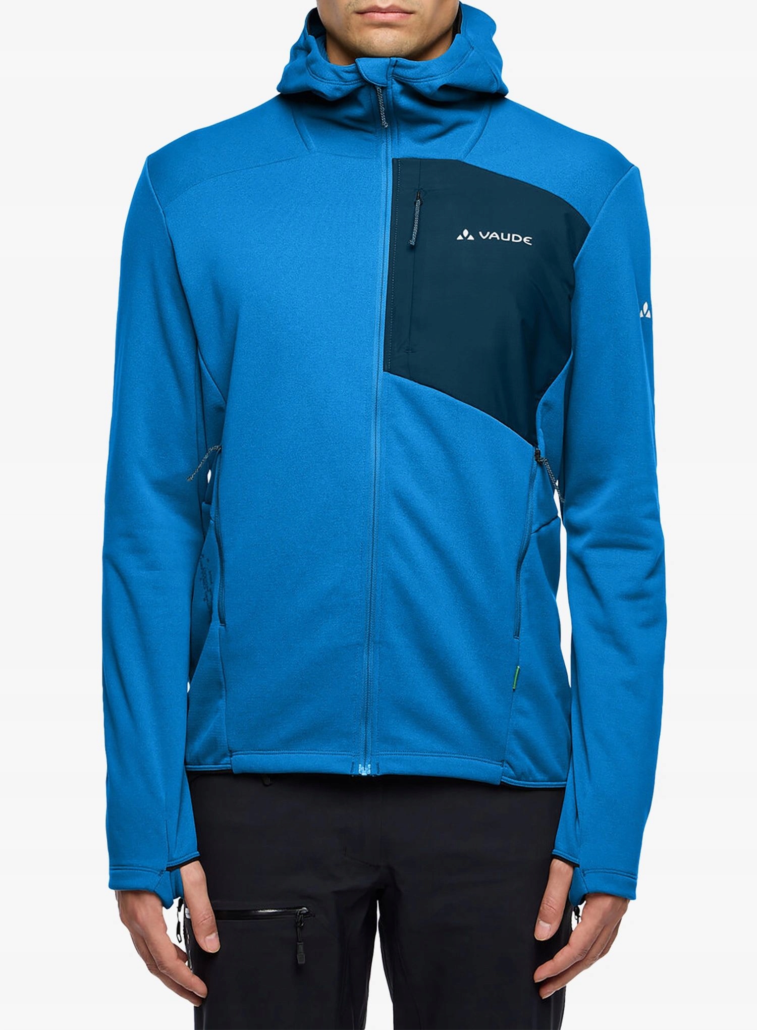 Mikina fleecová Vaude Monviso Fleece Jacket III radiate blue L