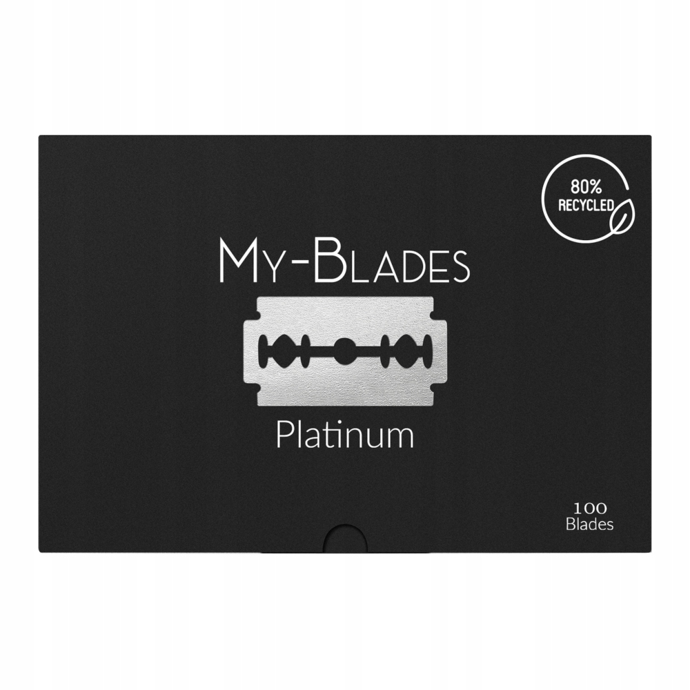 Žiletky na holení My-blades Platinum 100 kusů