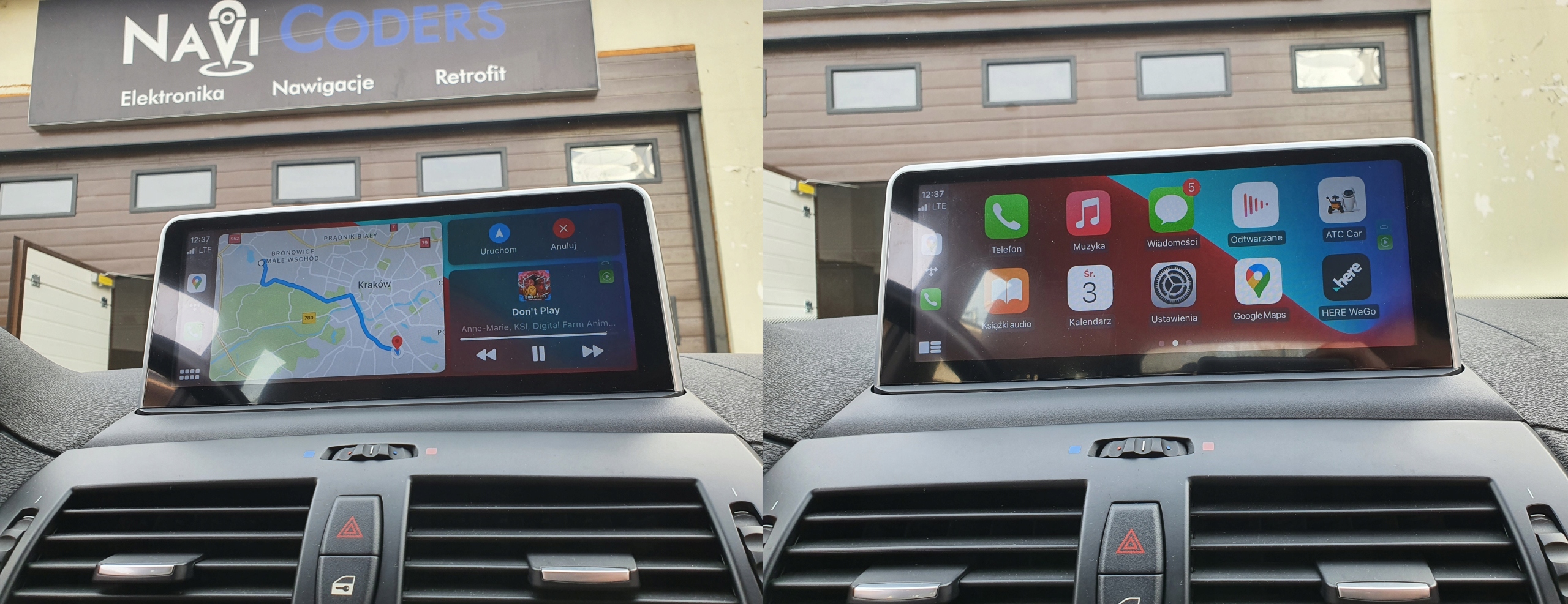 CARPLAY APPLE BOX ANDROID AUTO DO BMW EVO F30 F32 Brand other