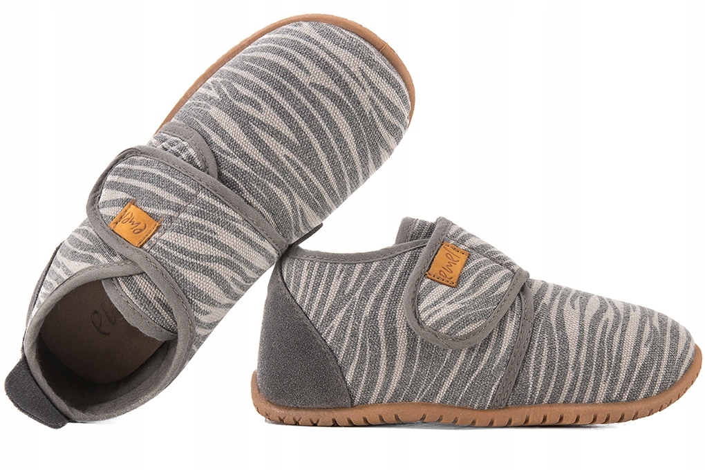 

Emel 100 Domowe Tekstylne Kapcie Papcie na rzep 26