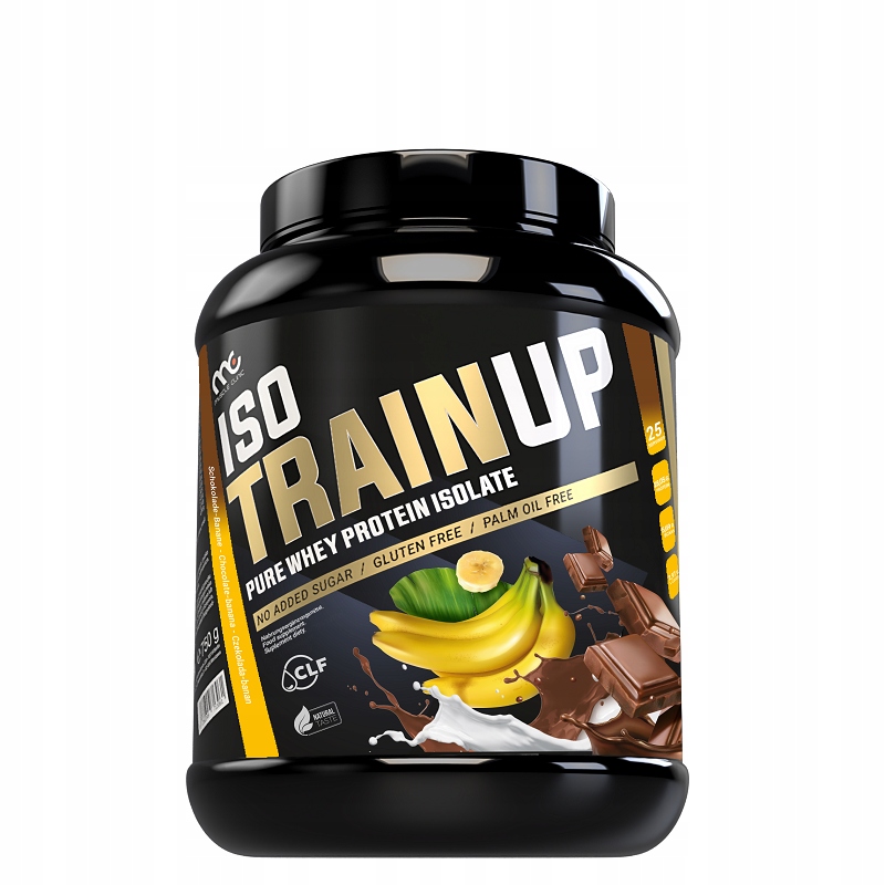 Muscle Clinic Iso Train Up 750g proteinový izolát čokoláda-banán