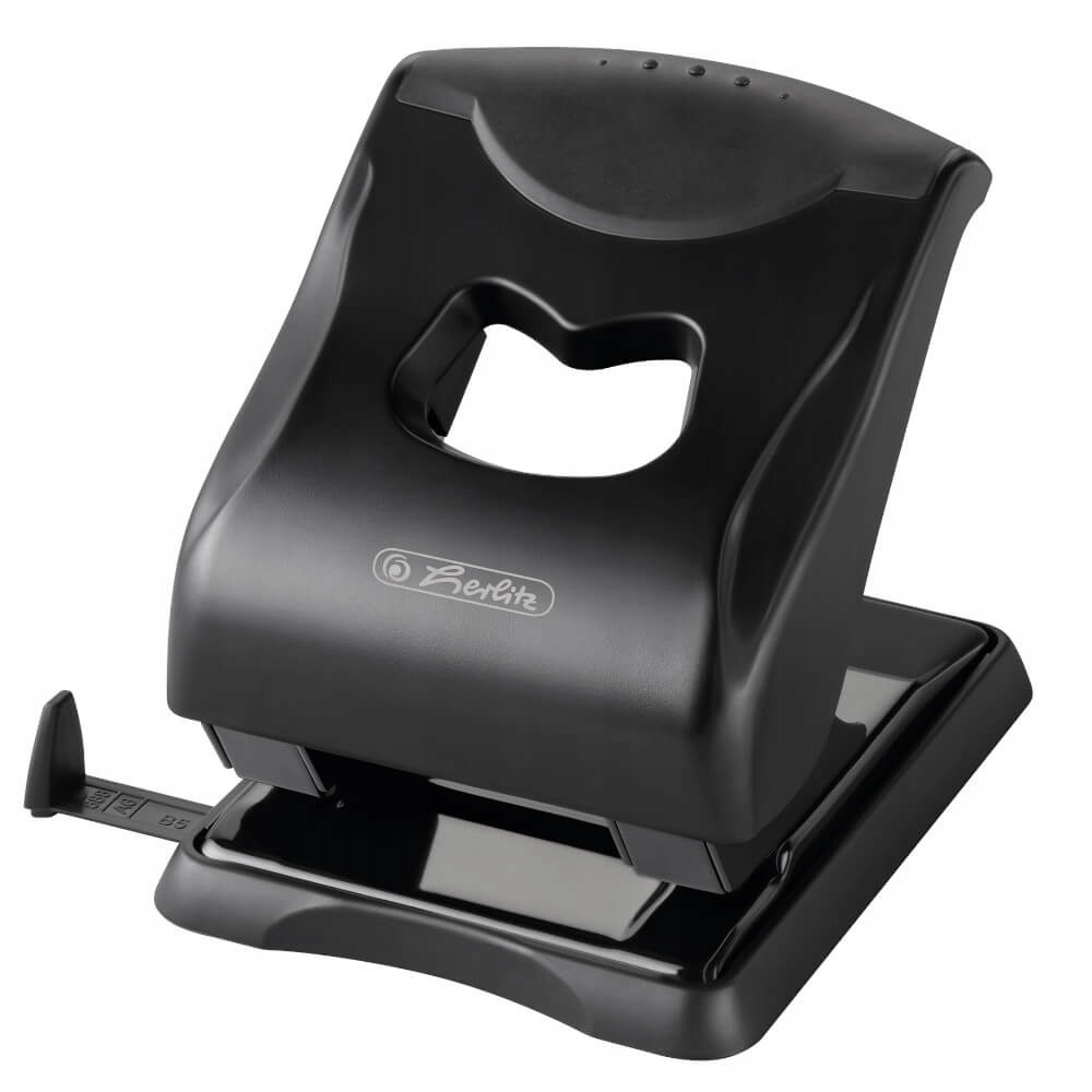 

Dziurkacz biurowy duży metalowy 40kart 4mm Herlitz