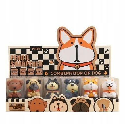 Temperówka Dog (24szt) Cresco