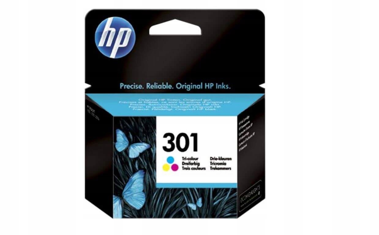Inkoust Hp 301 CH562EE 3 ml Cmy Originální DeskJet 1000 1010 1050 1510 2540 3000