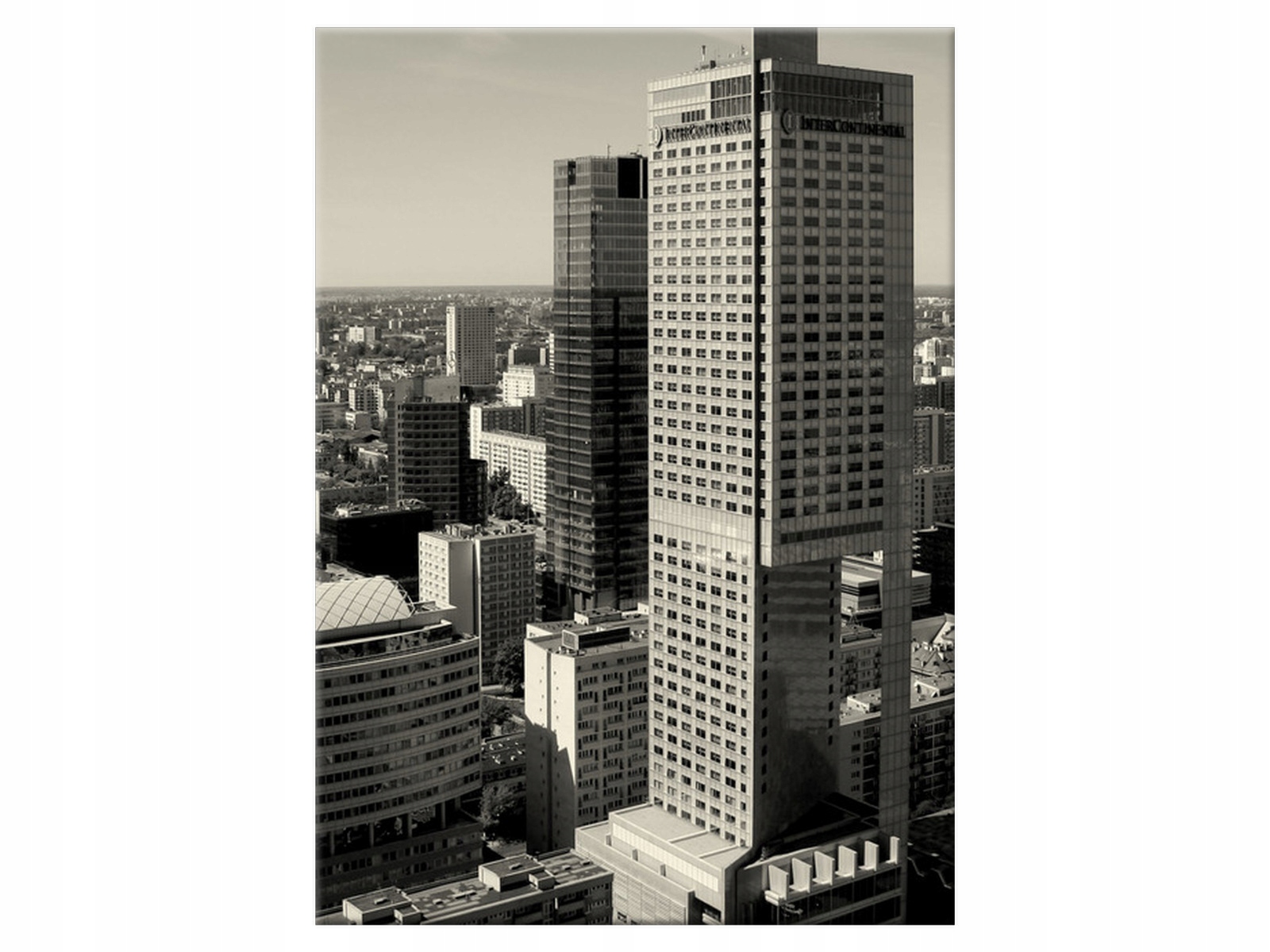 

Obraz Warszawa 50x70 Miasto na płótnie salon
