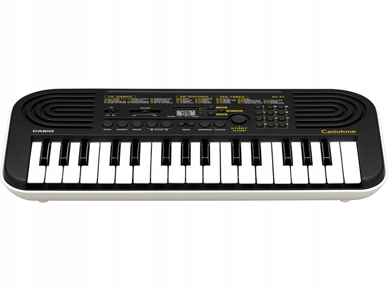 Keyboard CASIO MU SA-51 Czarno-biały