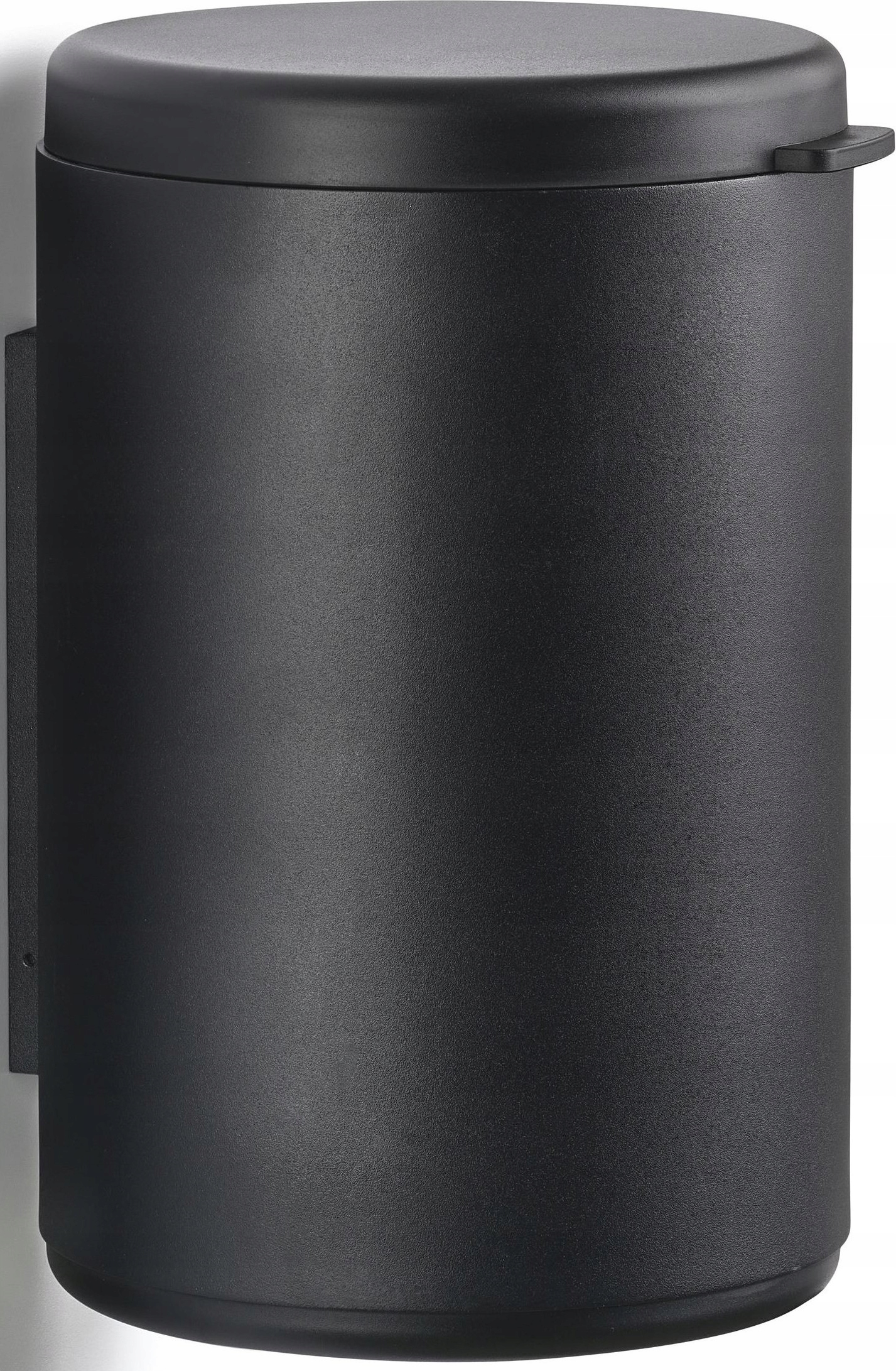 Zone Rim Nástenný kúpeľňový odpadkový kôš, čierny