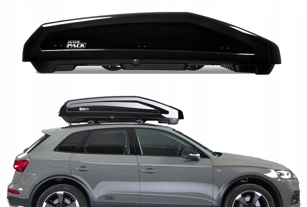 Коробка на крыше Inter Pack Virgo M черный металлик