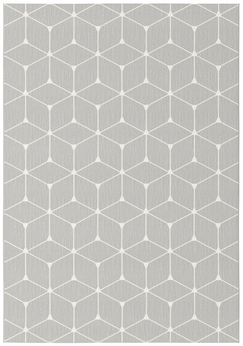 

Dywan Sznurkowy 160x230 Geometria Szary