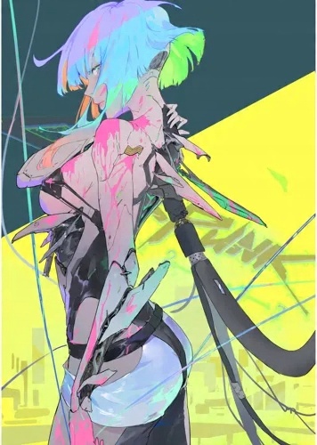 

Plakat Anime Cyberpunk Edgerunners CPE_008 A3