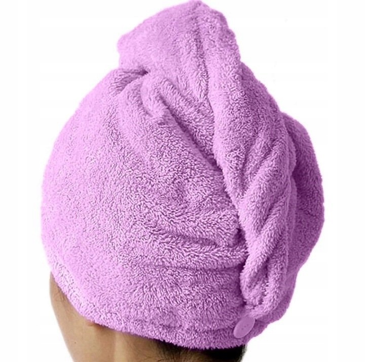Turban na głowę Verk mikrofibra wielokolorowy Długość 55 cm