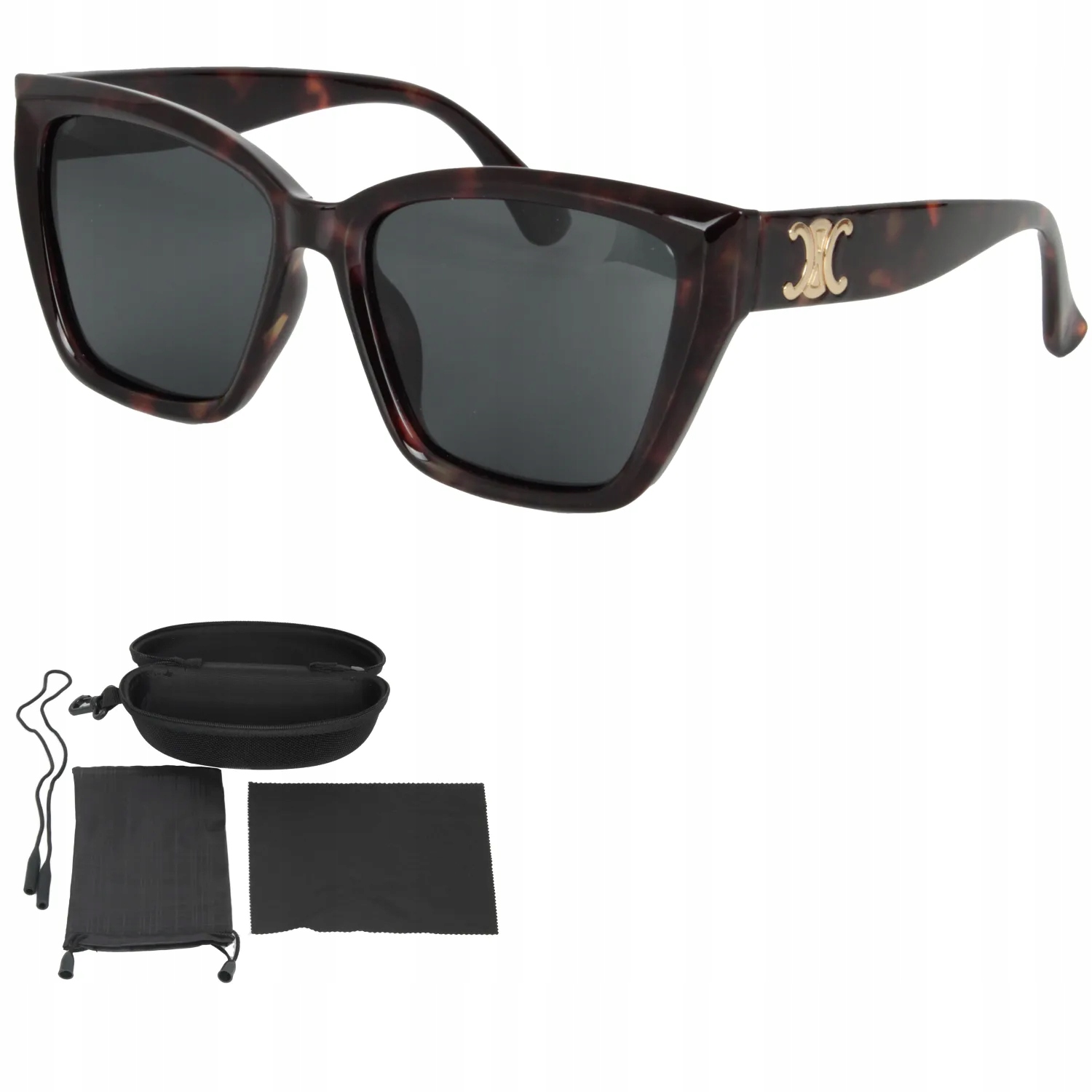 Polar Fashion PR9185C9 Hnědé polarizační sluneční brýle