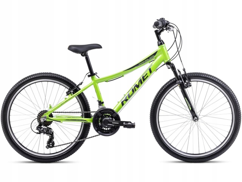 Rower młodzieżowy Romet Rambler Jr 24130731-B 24 cale dla chłopca Zielonyr