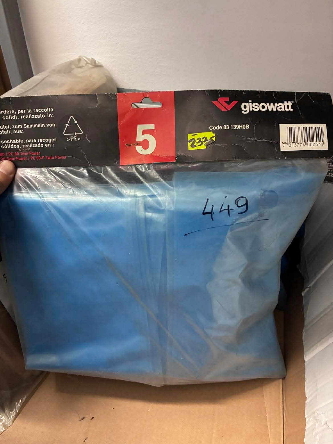 Makita 83139H0B fóliové sáčky do vysavače