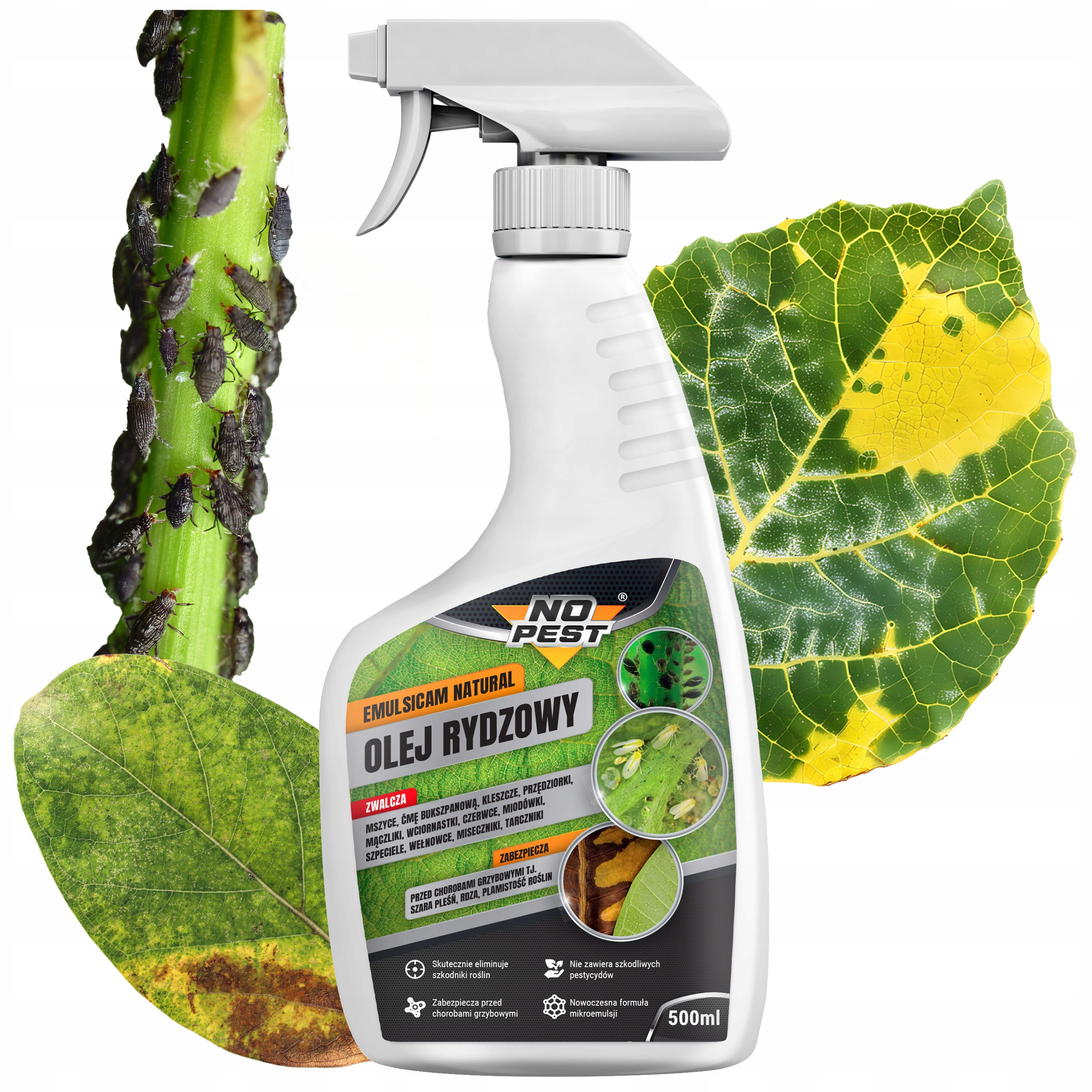 РИДЗОВОЕ МАСЛО ПРЕПАРАТ ЖИДКОСТЬ ДЛЯ ТЛИ МОЛИ КЛЕЩИ ПАУТИННЫЕ КЛЕЩИ NO PEST 500МЛ