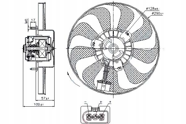Nissens Ventilátor Chladiče Audi A3, Tt Asistent řidiče #28