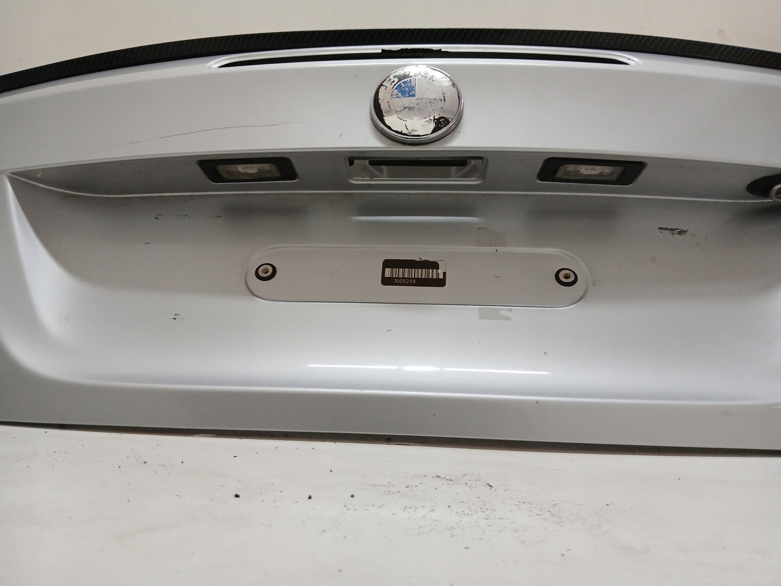 trunk door boot rear rear part BMW E93 TITANSILBER 354/7