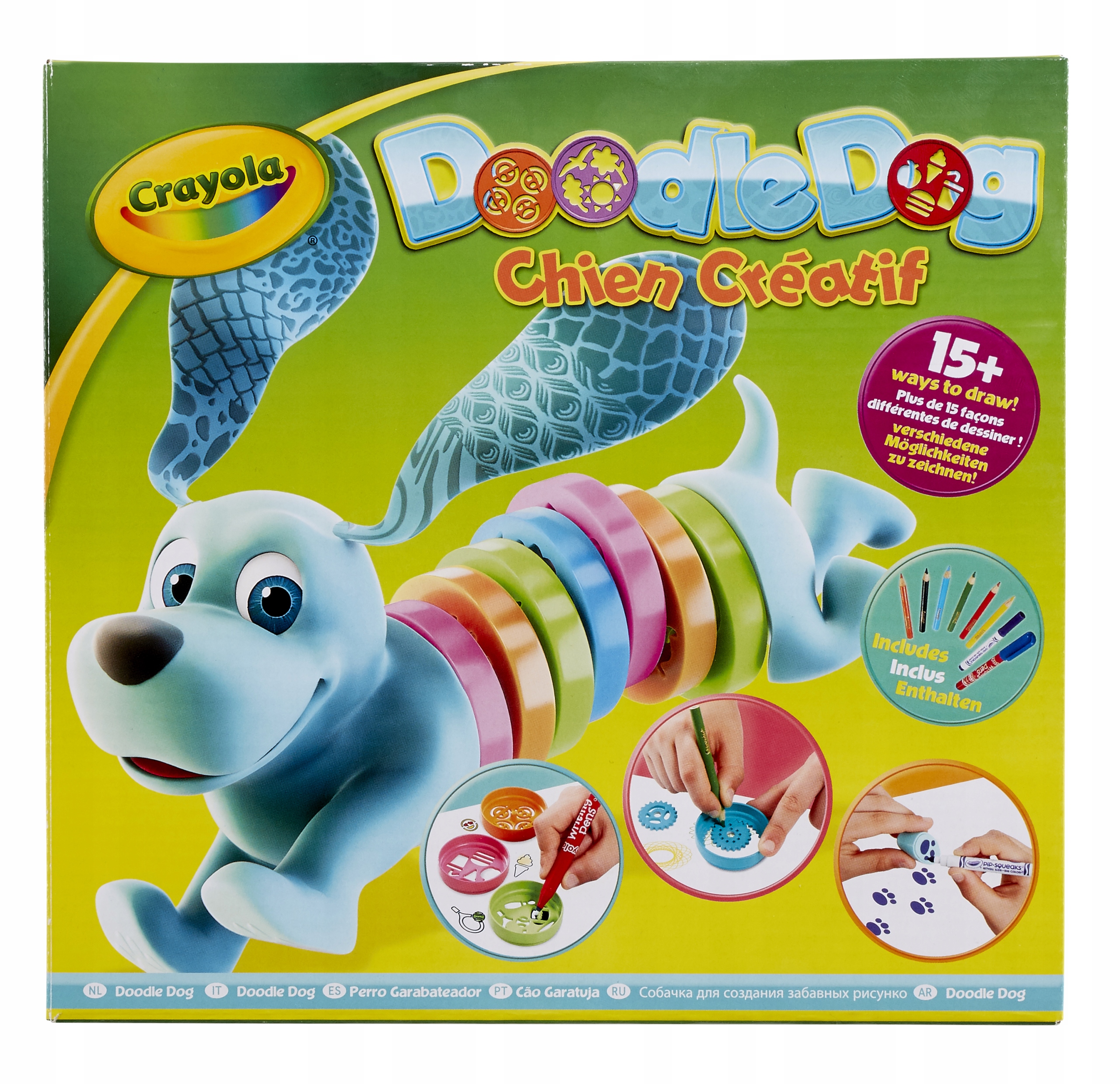 

Crayola Doodle Dog Szablony Zabawny Pies