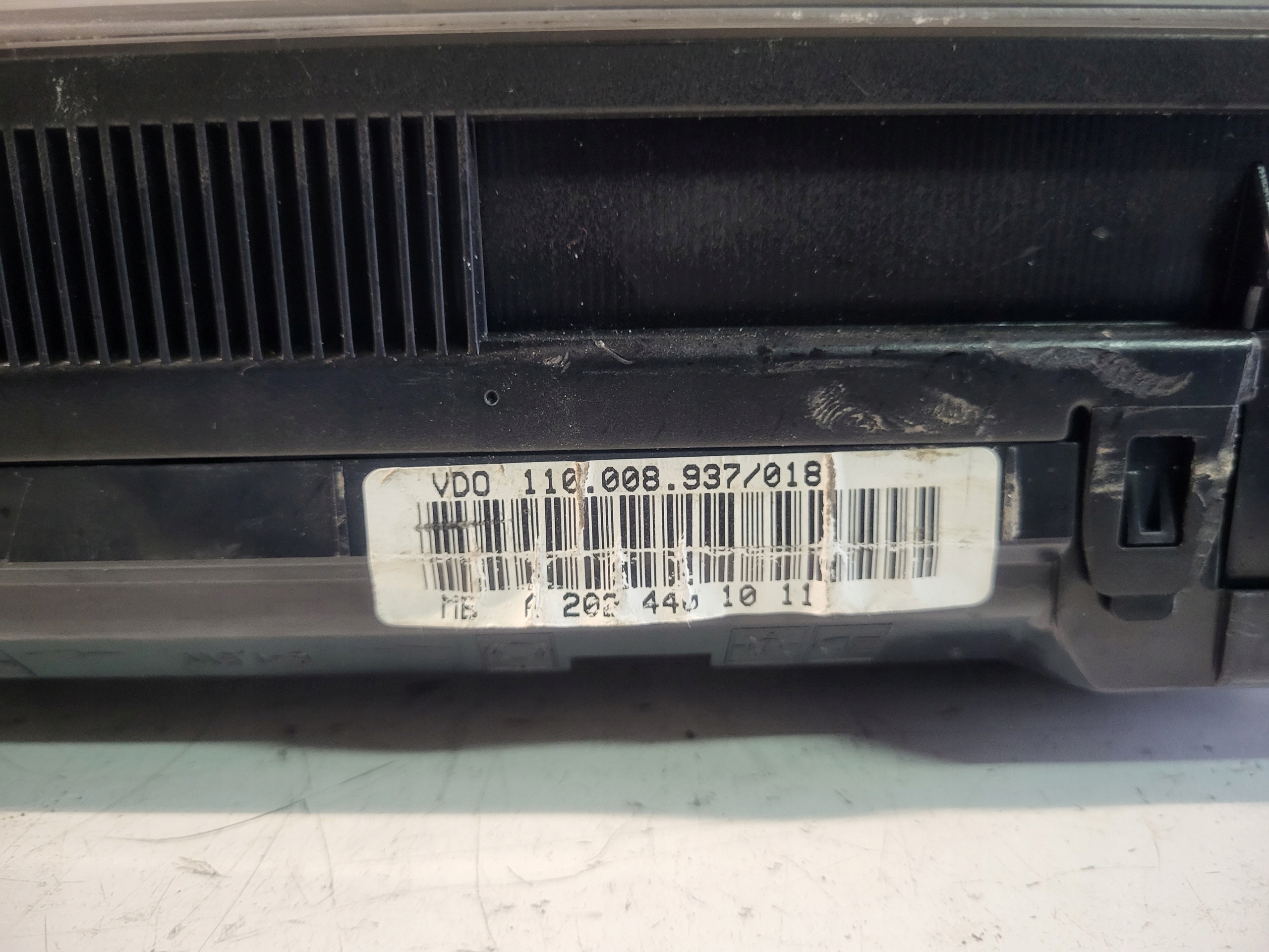 dials dials MERCEDES W202 2.2 CDI EUROPA A2024401011