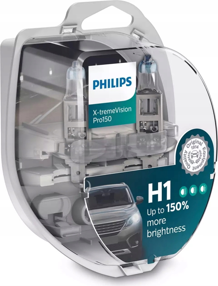 

Żarówki Philips H1 X-treme Vision PRO150 2SZT +150