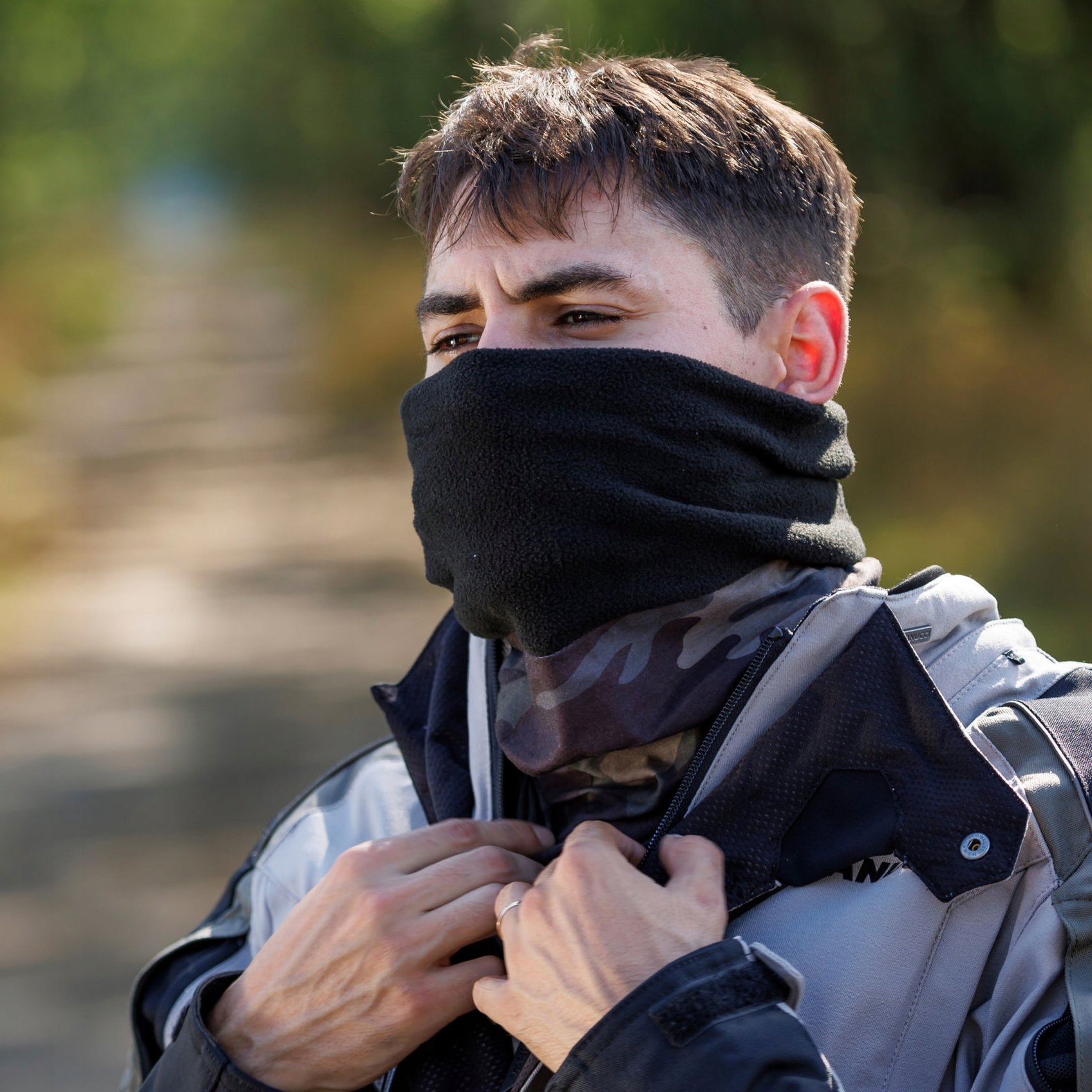 Chusta Komin Bandana POLAR MORO dla MOTOCYKLISTY Typ komin