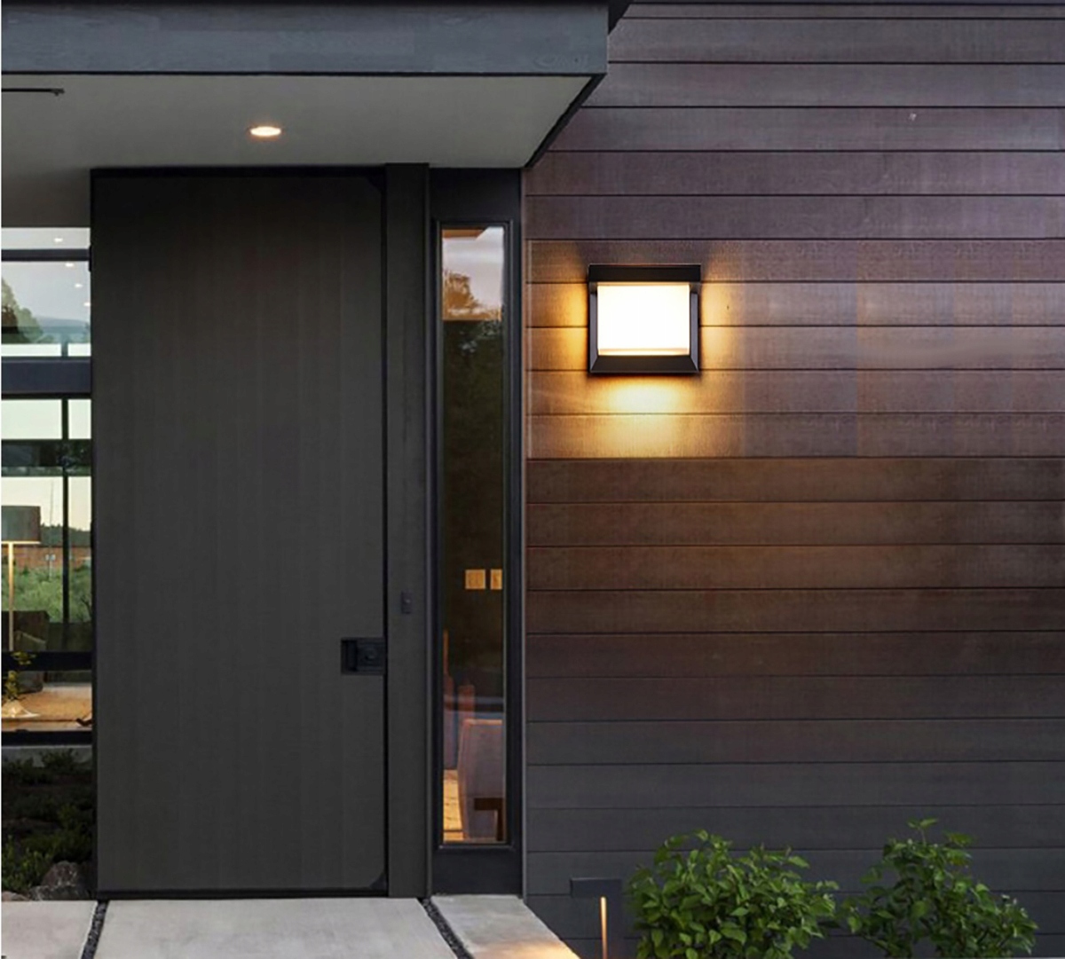 Lampa elewacyjna LED zewnętrzna kinkiet ogrodowy Zasilanie sieciowe