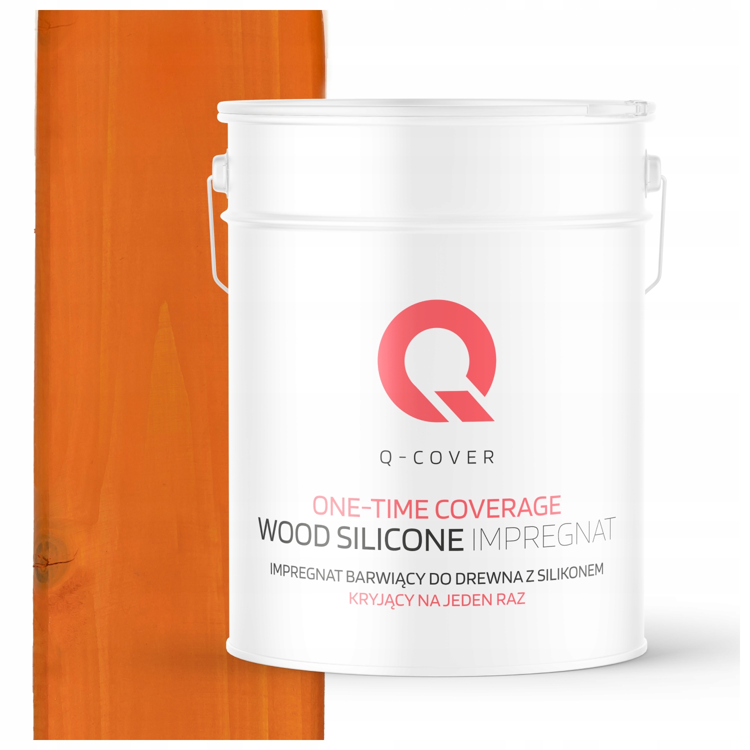 Impregnace Na Dřevo Na Jedno Použití Extra Barva Oranžová 10 L