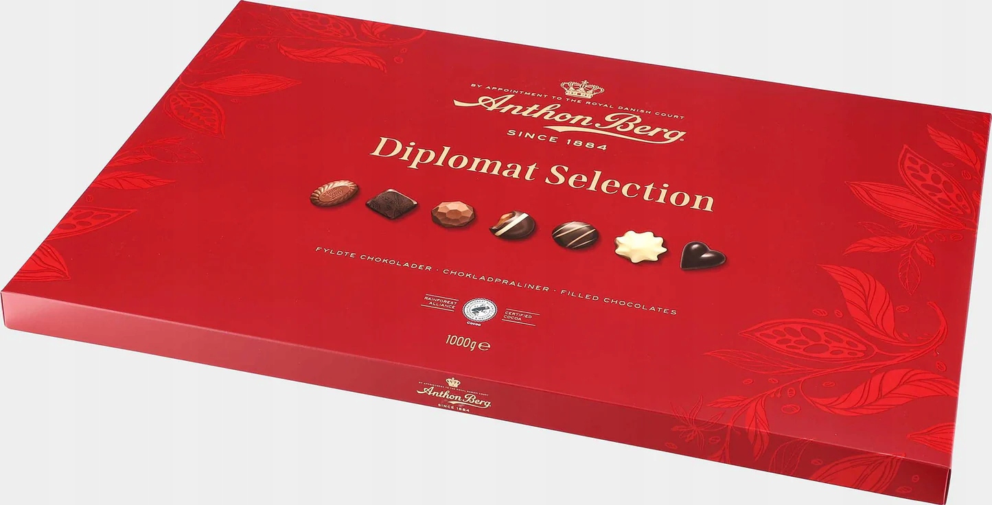 Bombonierka Anthon Berg Diplomat Selection 1kg