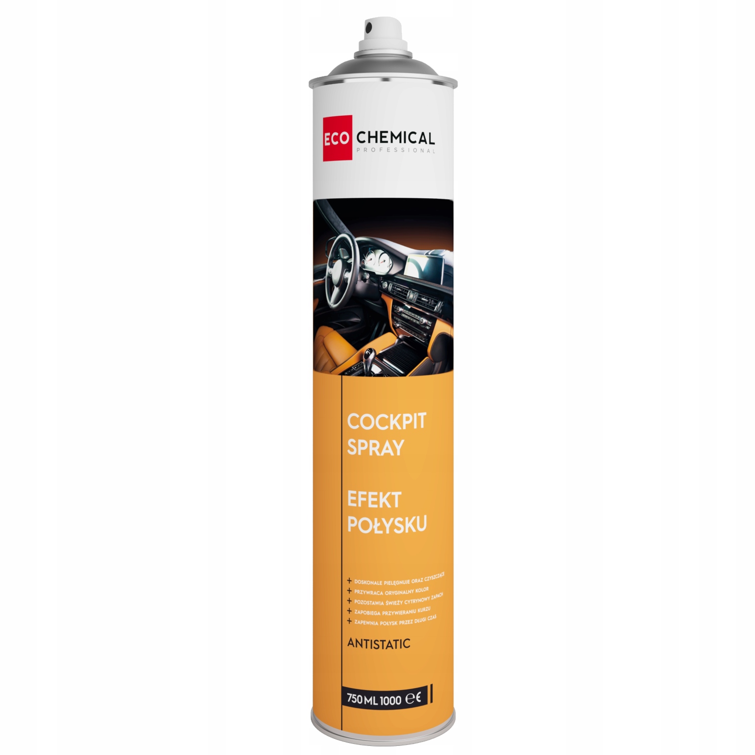 

Spray Do Kokpitu Połysk 750ML Ecochemical