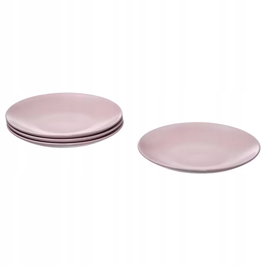 

Ikea Fargklar Talerzyk Matowy różowy 20cm 4szt