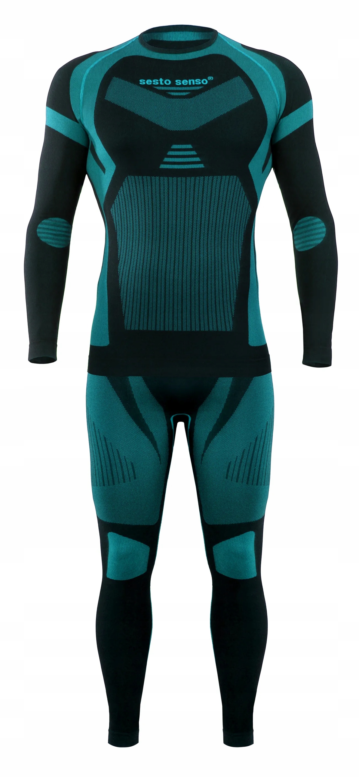 Sesto Senso Pánský dlouhý komplet Thermo CL16, CL17 Biscay Green L