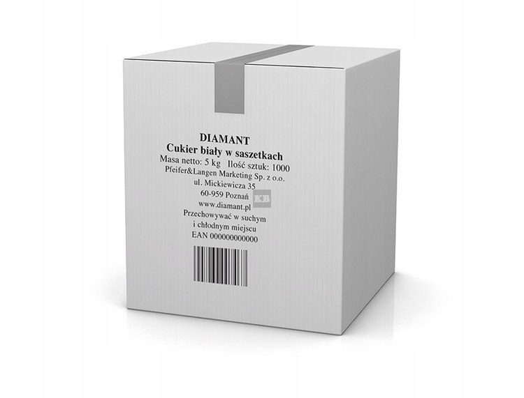 Diamant cukr v sáčcích 1000 x 5 g