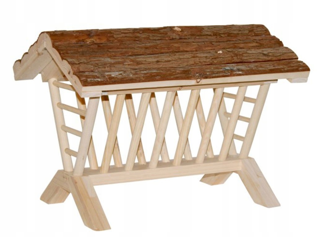 Jesle na seno pro králíky Kerbl 82888, 45x32x33 cm