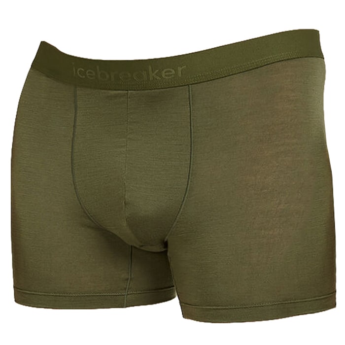 Pánské boxerky Icebreaker Merino Blend 125 Cool-Lite Anatomica Loden XXL