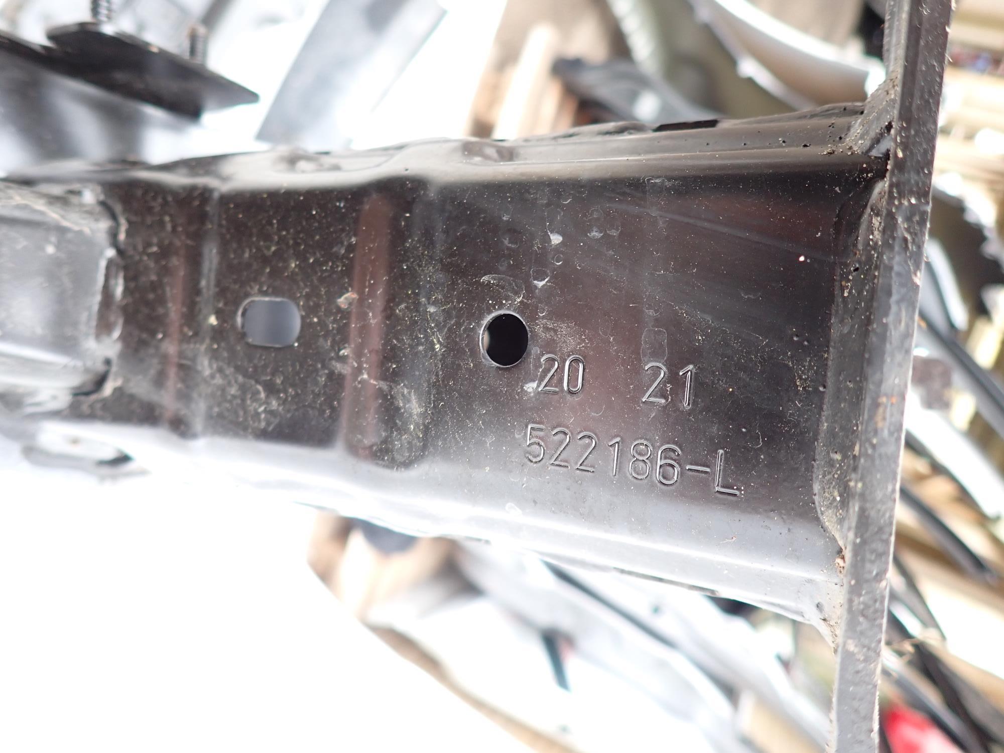 VW T-CROSS 18-> bumper support rear part rear