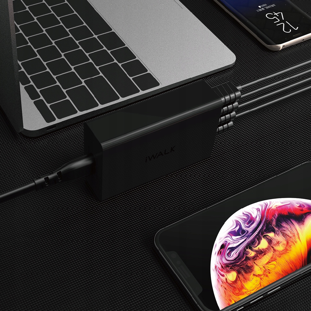 Ładowarka wieloportowa iWALK Leopard P5 PD QC 60W Prąd wyjściowy 2000 mA