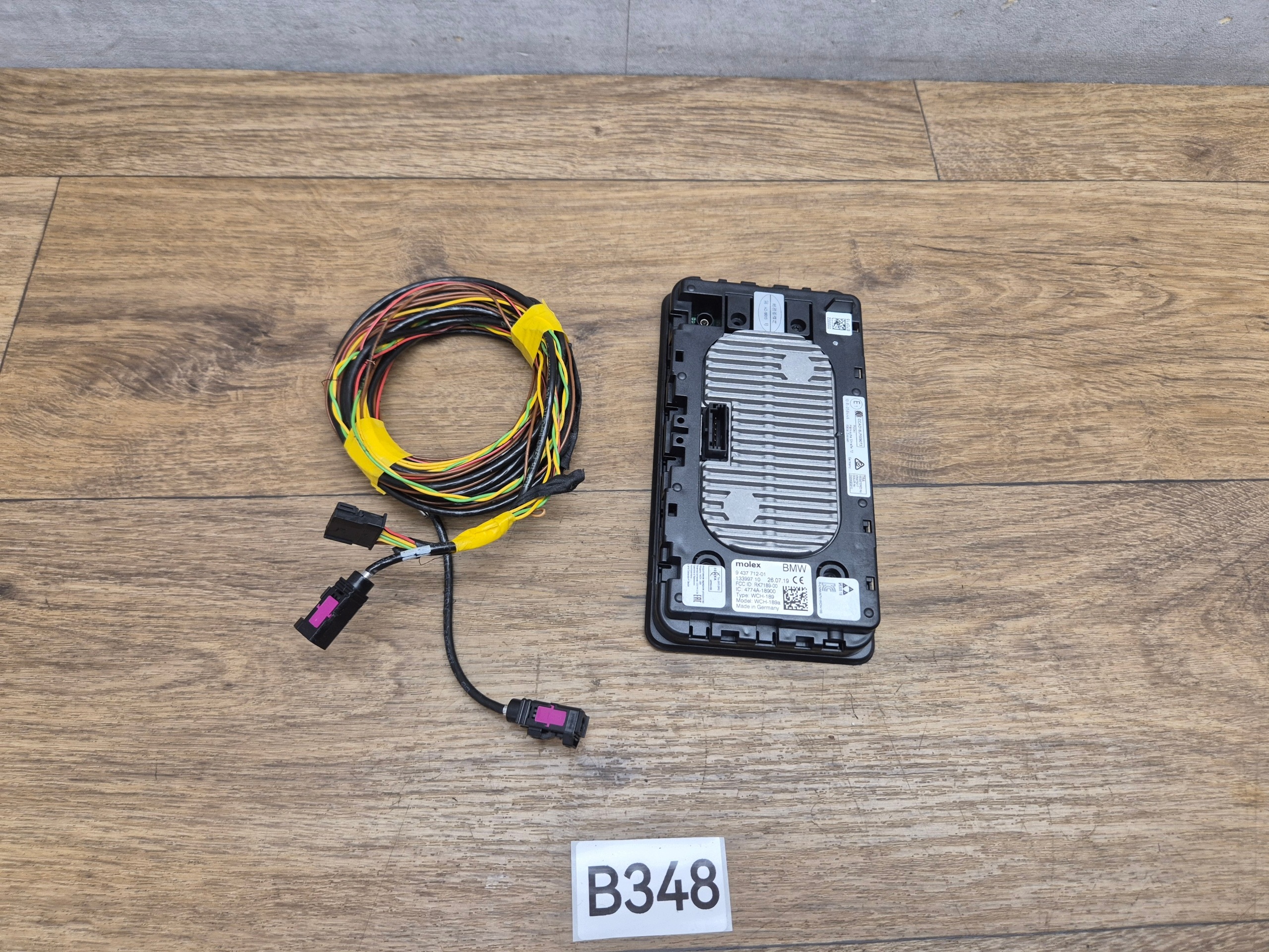 BMW 3 G20 G21 LADOWARKA INDUKCYJNA TELEFONU + bundle 9437712